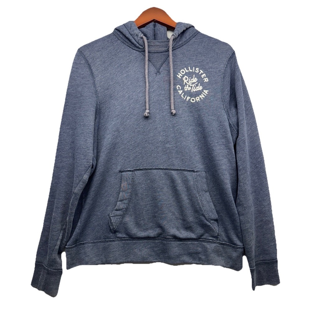 HOLLISTER CALIFORNIA Hoodie Mens Small Sweatshirt Ride The Tide VTG